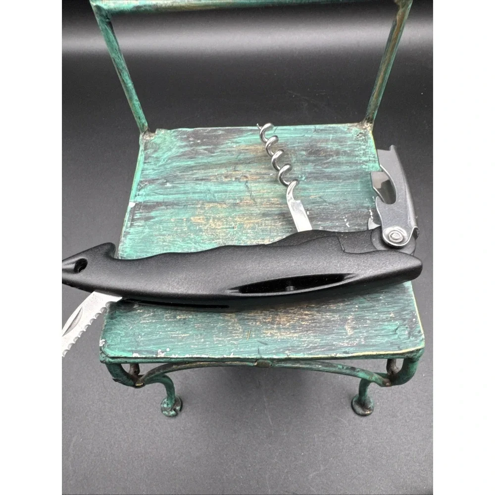 Corkscrew Wine Bottle Opener Foil Cutter